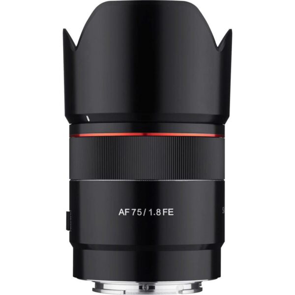 Samyang AF 75mm f/1.8 FE para Sony E