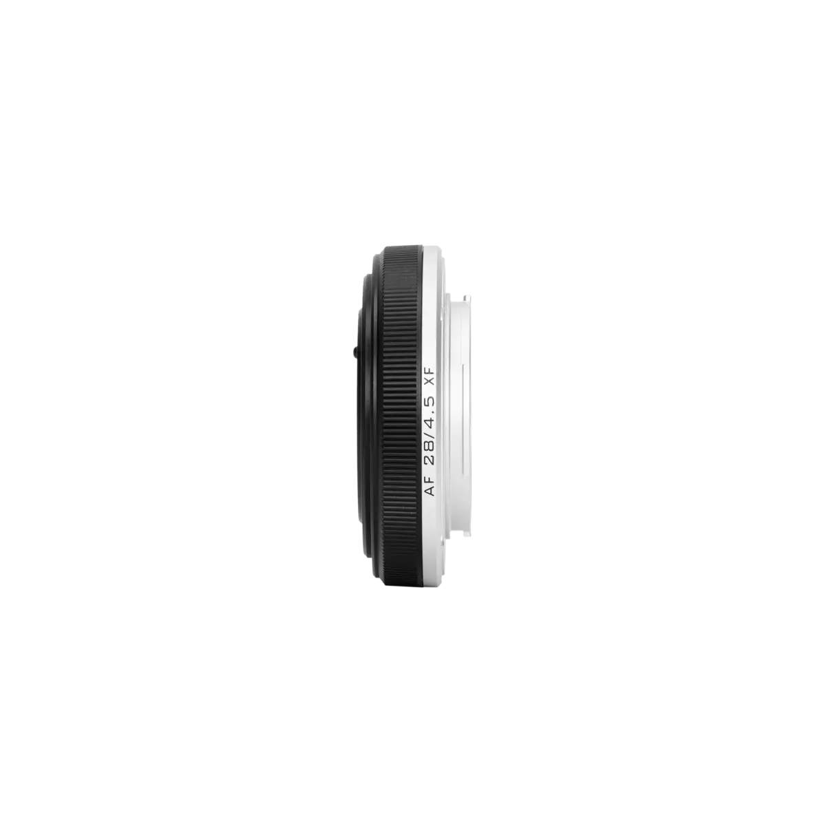 28mm F4.5 XF Lens front details