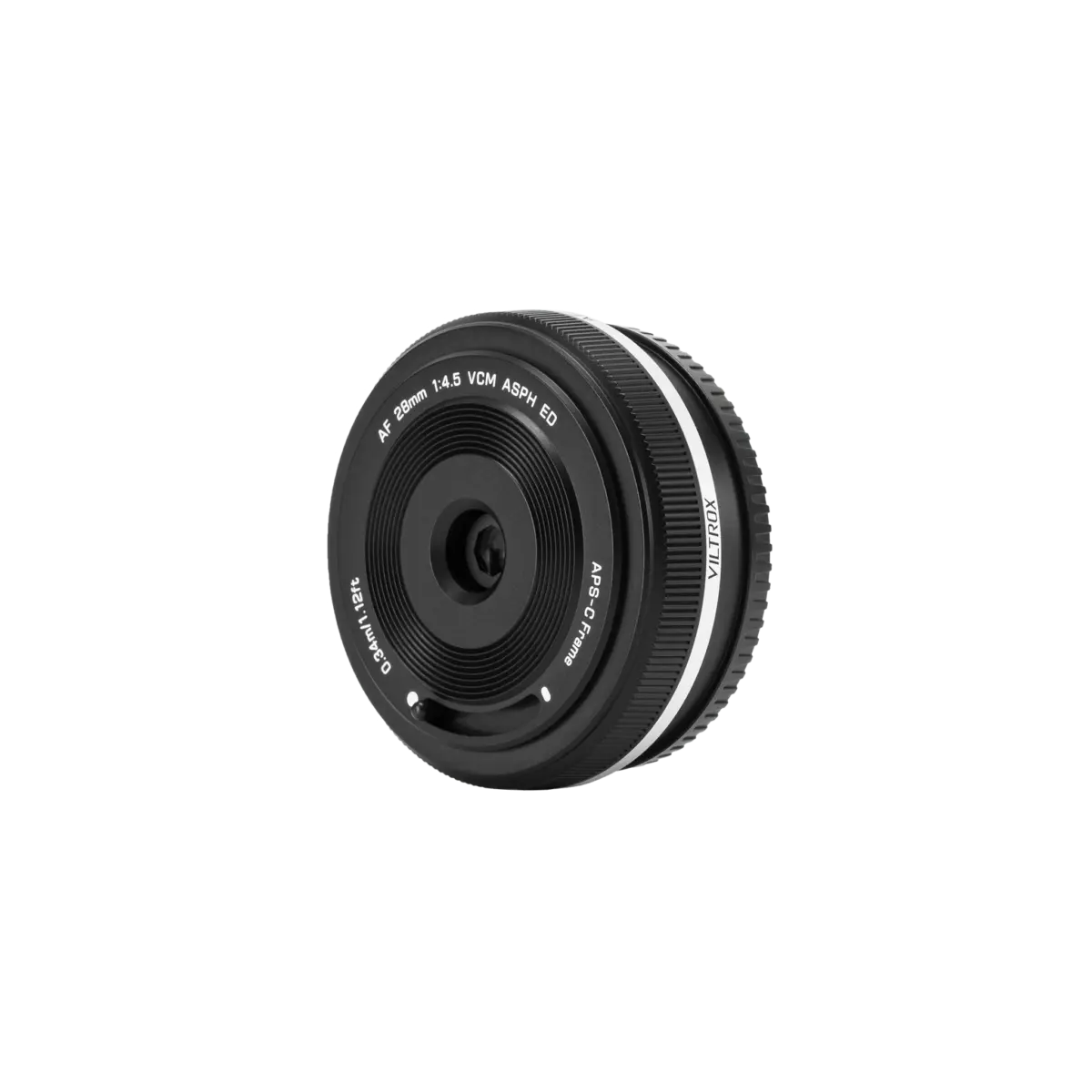 28mm F4.5 XF Lens front details