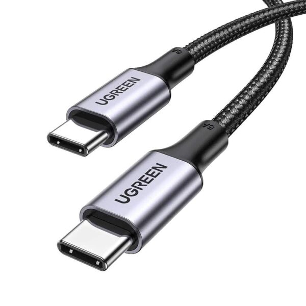 UGREEN-Cable USB tipo C de 100W, cargador para Pc, Mac