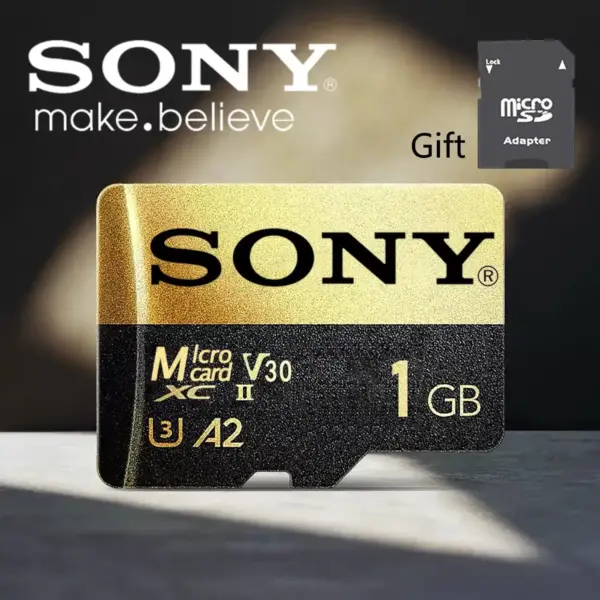 Sony Tarjeta de memoria Micro SD de 128GB, 256GB, 512GB, 1TB,<span> - </span>1GB