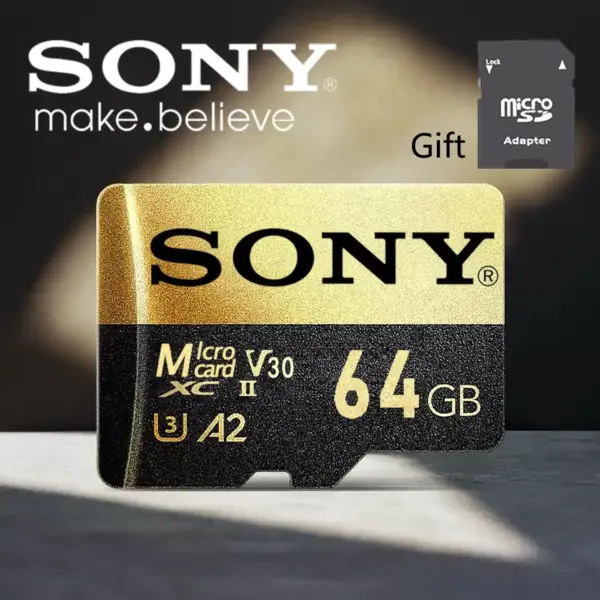 Sony Tarjeta de memoria Micro SD de 128GB, 256GB, 512GB, 1TB,<span> - </span>64GB
