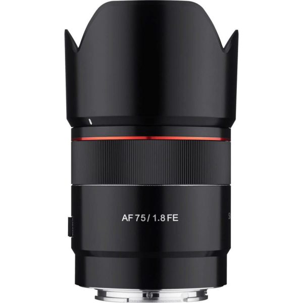 Samyang AF 75mm f/1.8 FE para Sony E