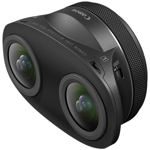 Ojo de pez Canon RF-S 3.9mm f/3.5 STM Dual