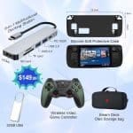 Steam Deck OLED Handheld Gaming Console 1TB con Kit 5 en 1 - Imagen 2