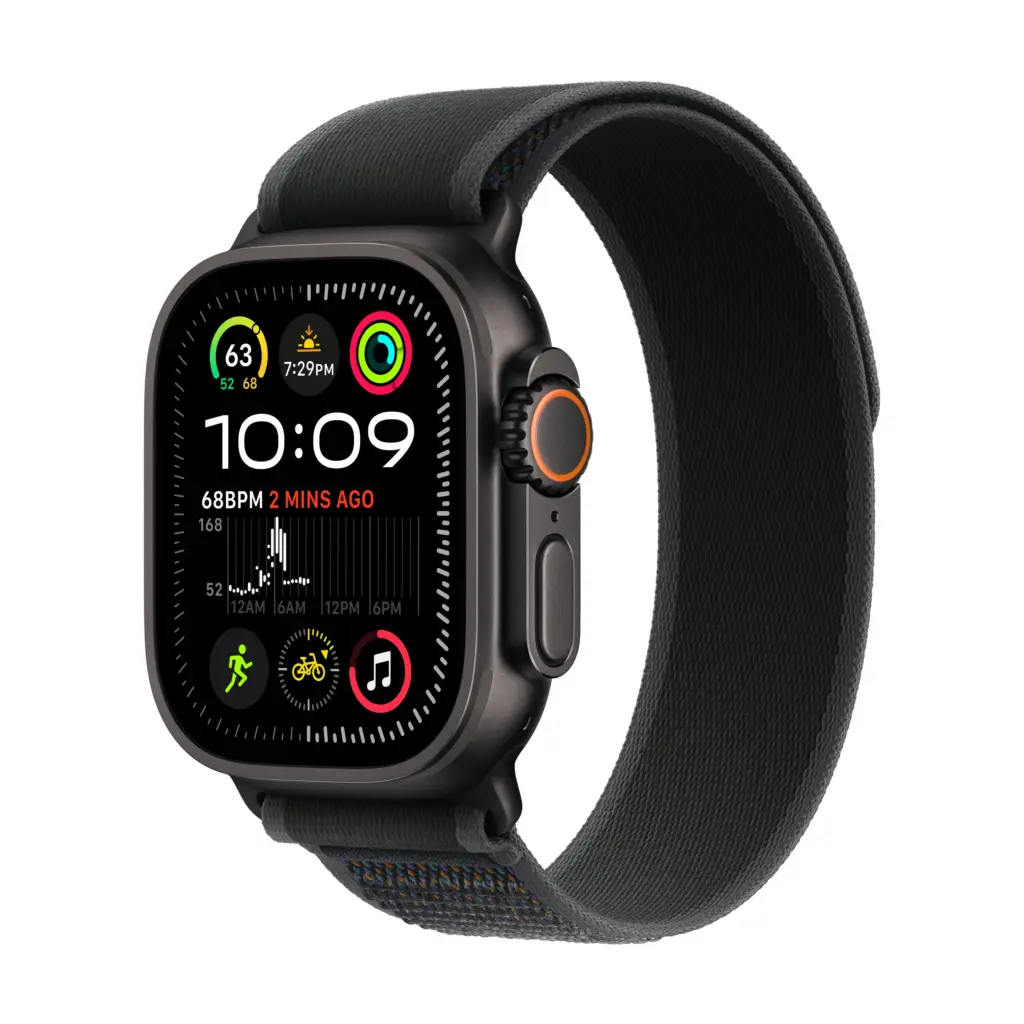 Apple Watch Ultra 2 49mm Black Titanium Trail Loop Black PDP Image Position 1 en US.jpg