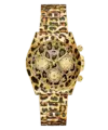 Reloj multifunción GUESS para mujer con diseño de leopardo - Imagen 5