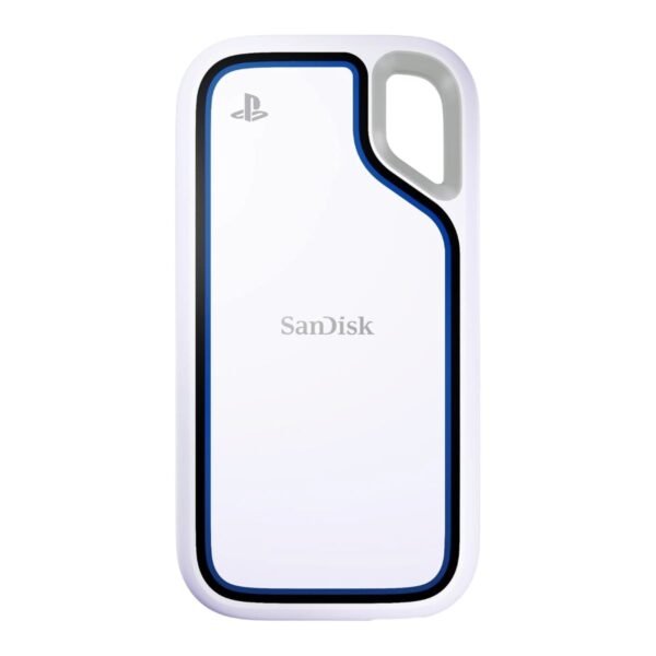 SanDisk SSD Extreme Portable con licencia oficial para consola PlayStation 5 y PC, hasta 1000 MB/s, unidad externa de estado sólido