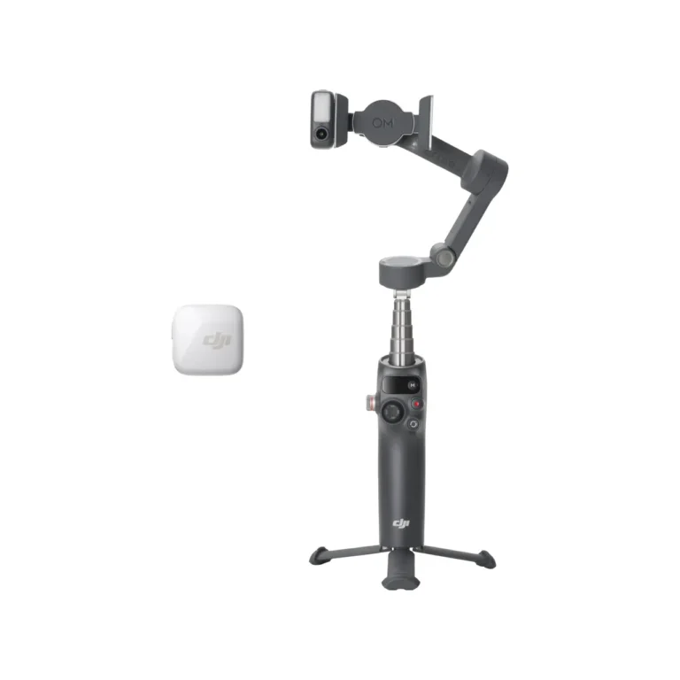 Kit de vlog Osmo Mobile 8 (Transmisor DJI Mic Mini, Blanco nube)