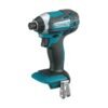 Makita XDT11Z-R 18V LXT - Destornillador de impacto inalámbrico de iones de litio de 1/4 pulgadas (solo herramienta)